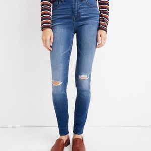 Madewell Roadtripper Blue Jeans